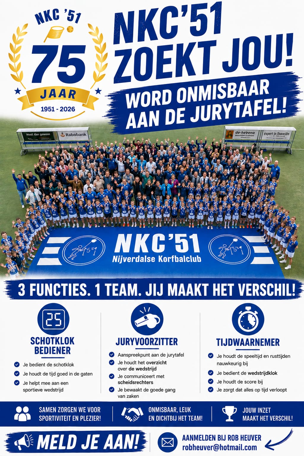 NKC’51 zoekt jou voor de jurytafel!