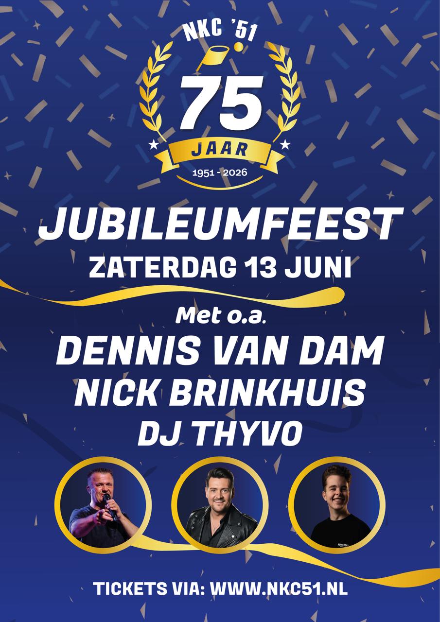 Jublieumfeest 75 jaar NKC'51