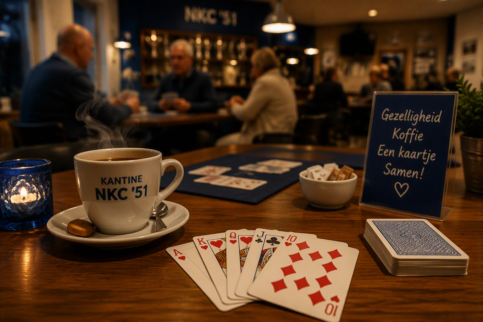 Schuif aan bij de kaartcompetitie van NKC'51!